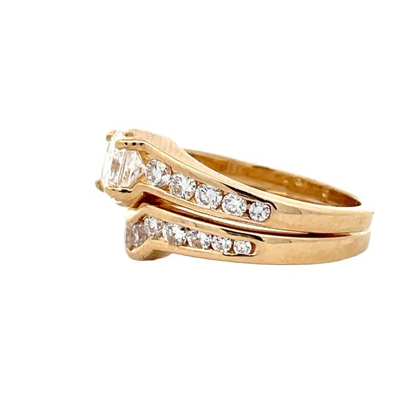 Estate - Diamond Two Ring Set Image 2 Flora Gems Decatur, IL