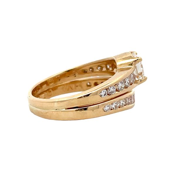 Estate - Diamond Two Ring Set Image 4 Flora Gems Decatur, IL