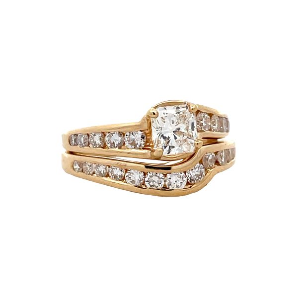 Estate - Diamond Two Ring Set Flora Gems Decatur, IL