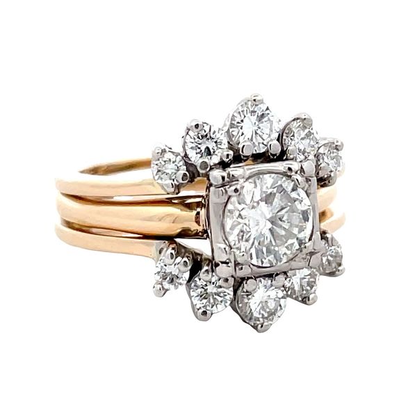 Estate - Diamond Ring Flora Gems Decatur, IL