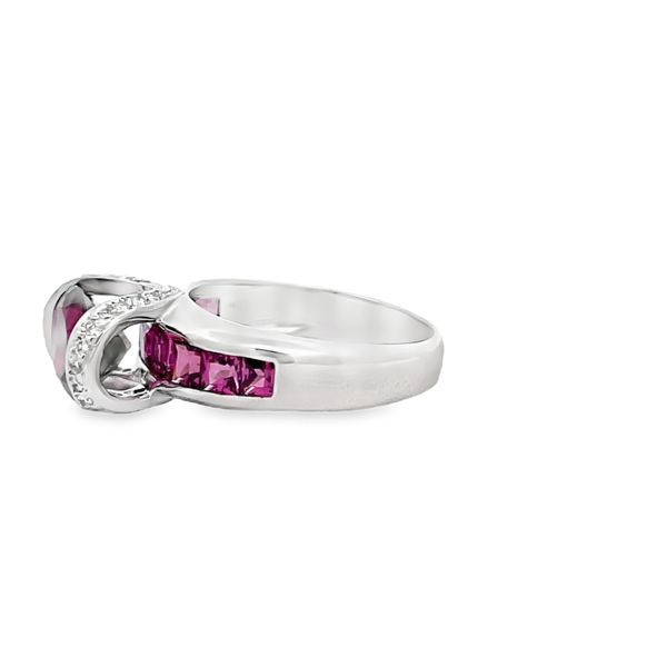 Estate - Garnet Ring Image 2 Flora Gems Decatur, IL