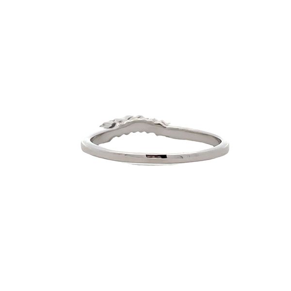 Estate - Curved Diamond Band Image 3 Flora Gems Decatur, IL