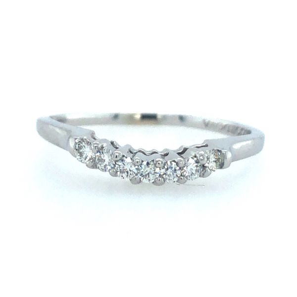 Estate - Curved Diamond Band Flora Gems Decatur, IL