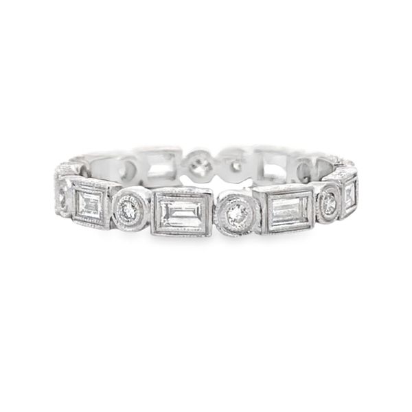 Estate - Diamond Eternity Ring Flora Gems Decatur, IL
