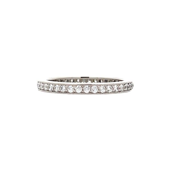 Estate - Diamond Eternity Band Image 4 Flora Gems Decatur, IL