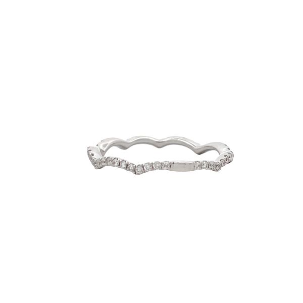 Estate - Diamond Stackable Ring Image 3 Flora Gems Decatur, IL