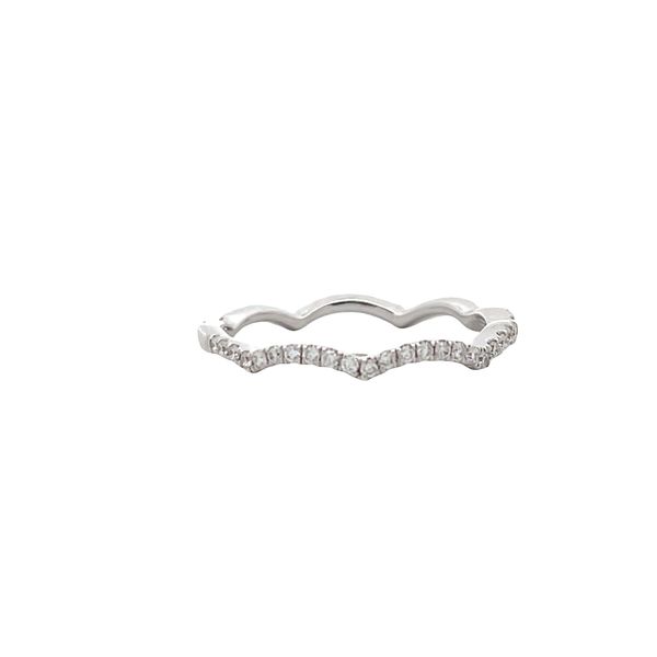 Estate - Diamond Stackable Ring Image 4 Flora Gems Decatur, IL