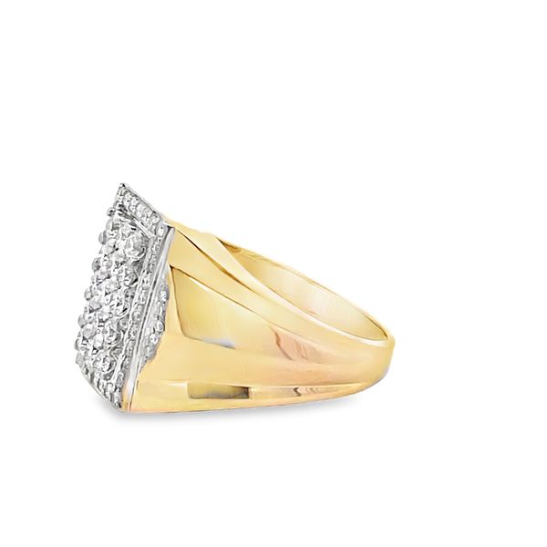 Estate - Gents Diamond Ring Image 4 Flora Gems Decatur, IL