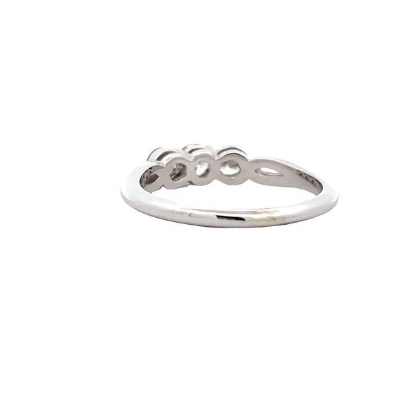 Estate - Three Stone Diamond Ring Image 3 Flora Gems Decatur, IL