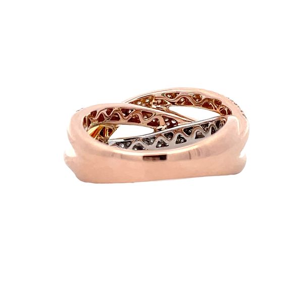 Estate - Diamond Criss Cross Ring Image 3 Flora Gems Decatur, IL