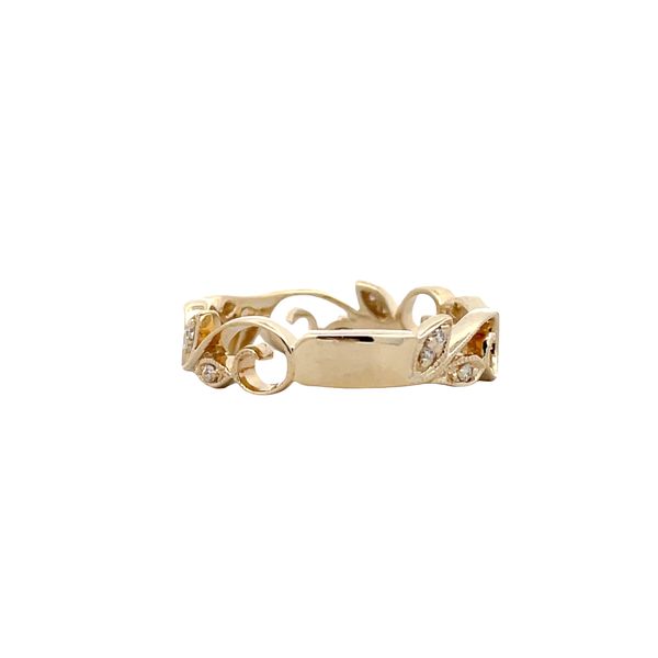 Estate - Diamond Stackable Ring Image 3 Flora Gems Decatur, IL