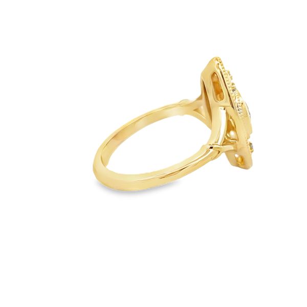 Estate - Diamond Fashion Ring Image 4 Flora Gems Decatur, IL