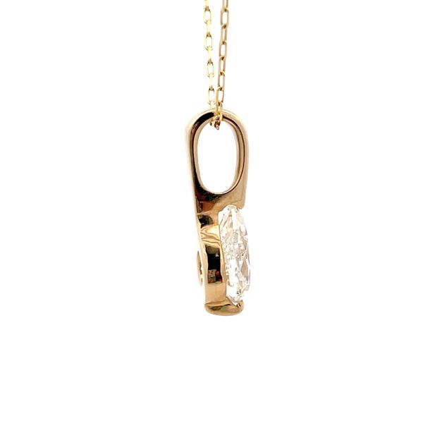 Estate - Diamond Solitaire Pendant Image 4 Flora Gems Decatur, IL