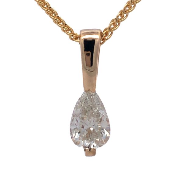 Estate - Diamond Solitaire Pendant Flora Gems Decatur, IL