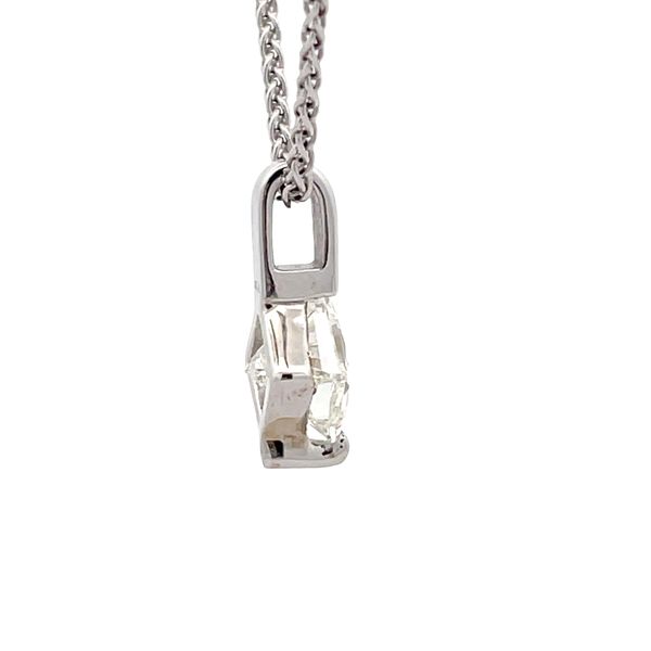 Estate - Diamond Solitaire Pendant Image 4 Flora Gems Decatur, IL