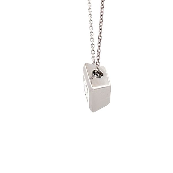 Estate - Diamond Solitaire Pendant Image 2 Flora Gems Decatur, IL