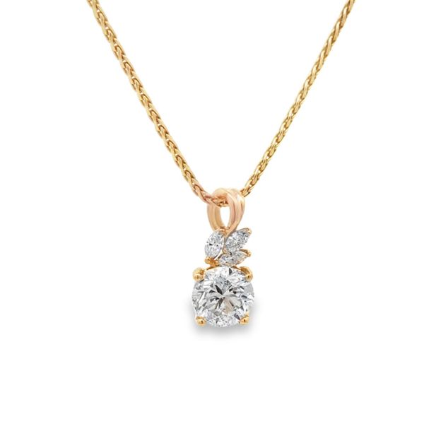 Estate - Diamond Pendant Flora Gems Decatur, IL