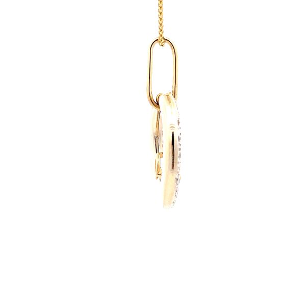 Estate - Diamond Circle Pendant Image 4 Flora Gems Decatur, IL