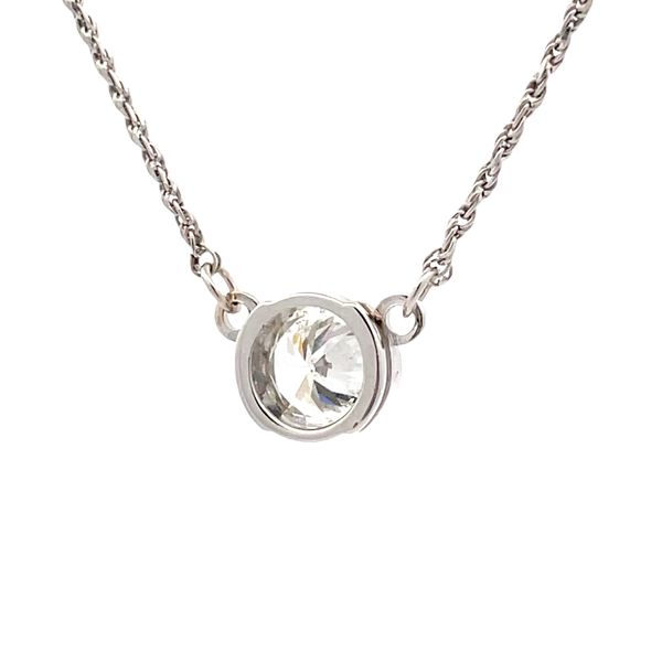 Estate - Diamond Pendant Necklace Image 3 Flora Gems Decatur, IL