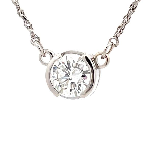 Estate - Diamond Pendant Necklace Flora Gems Decatur, IL