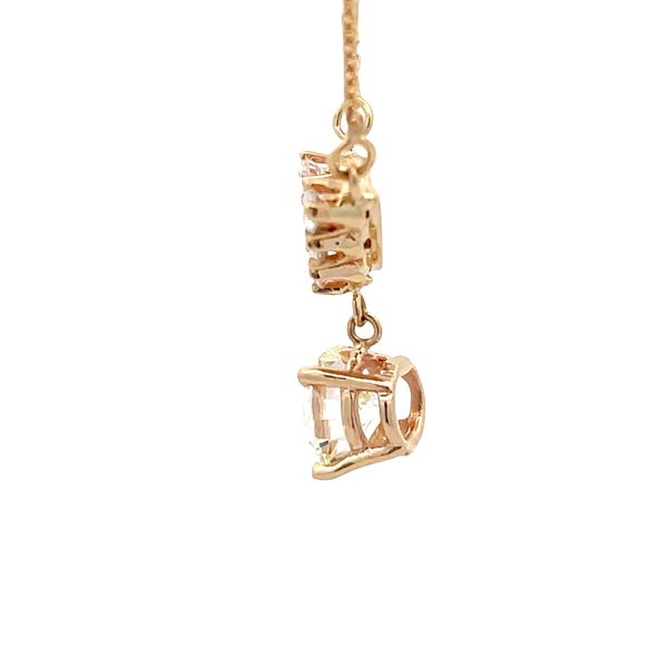 Estate - Diamond Necklace Image 2 Flora Gems Decatur, IL