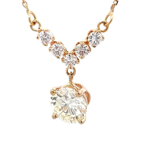 Estate - Diamond Necklace Flora Gems Decatur, IL
