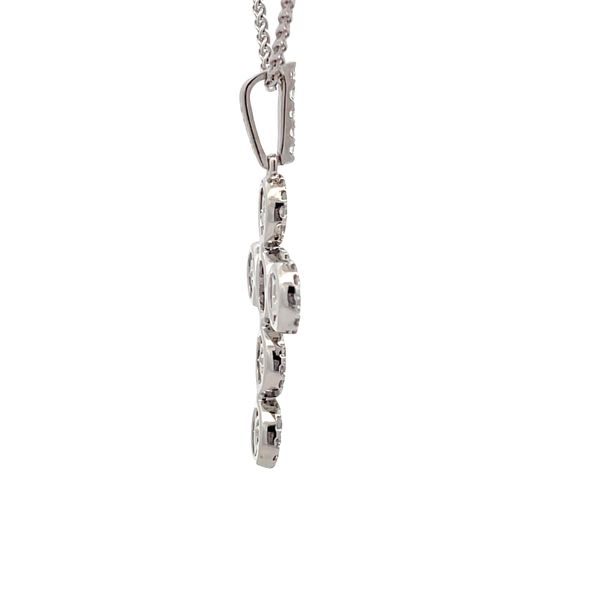 Estate - Diamond Cross Pendant Image 4 Flora Gems Decatur, IL