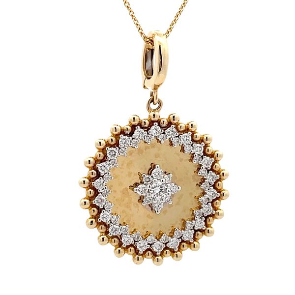 Estate - Diamond Pendant Flora Gems Decatur, IL