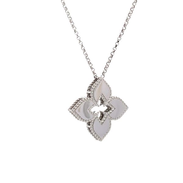Estate - Roberto Coin Diamond Necklace Image 3 Flora Gems Decatur, IL
