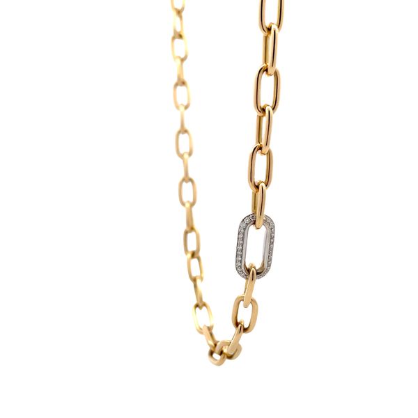 Estate - Roberto Coin Diamond Necklace Image 2 Flora Gems Decatur, IL