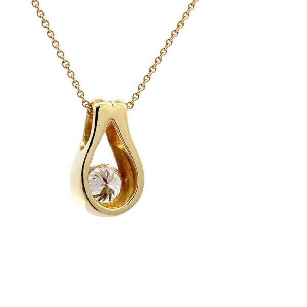 Estate - Diamond Pendant Image 3 Flora Gems Decatur, IL