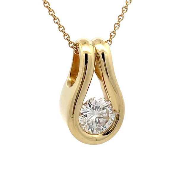 Estate - Diamond Pendant Flora Gems Decatur, IL