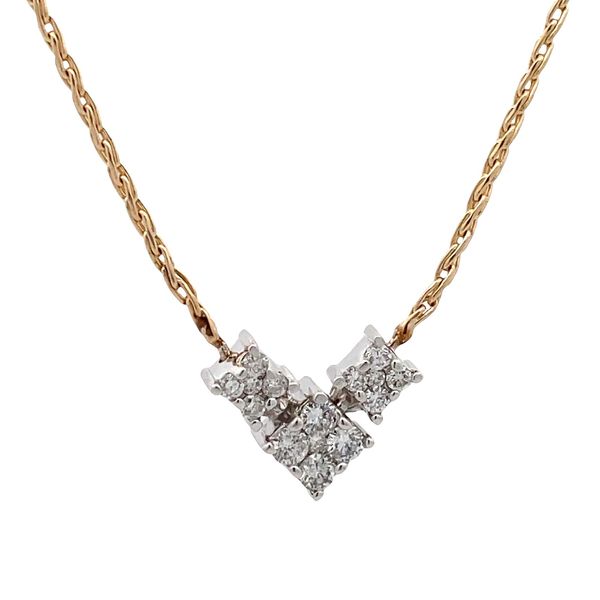 Estate - Diamond Necklace Flora Gems Decatur, IL