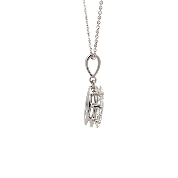 Estate - Diamond Solitaire Pendant Image 4 Flora Gems Decatur, IL
