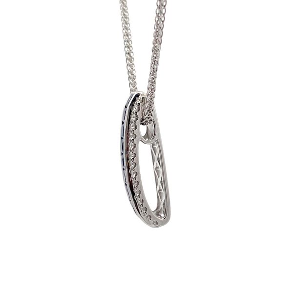 Estate - Simon G. Sapphire and Diamond Necklace Image 2 Flora Gems Decatur, IL