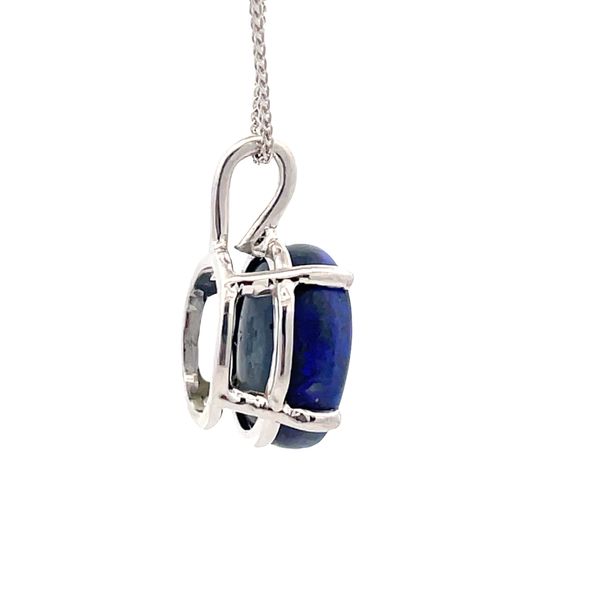 Estate - Black Opal Pendant Image 4 Flora Gems Decatur, IL