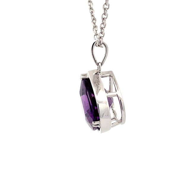 Estate - Amethyst Pendant Image 2 Flora Gems Decatur, IL