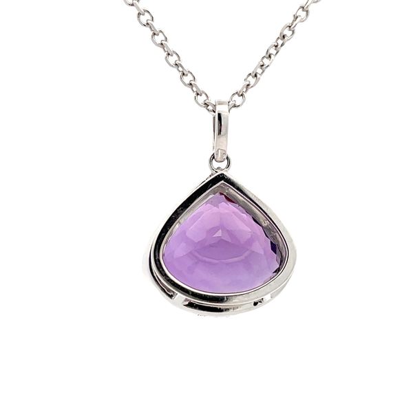 Estate - Amethyst Pendant Image 3 Flora Gems Decatur, IL