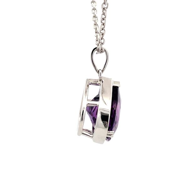 Estate - Amethyst Pendant Image 4 Flora Gems Decatur, IL