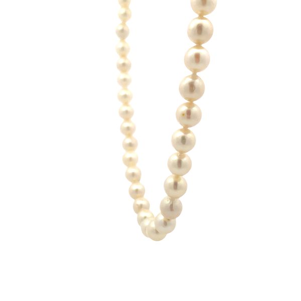 Estate - Akoya Pearl Necklace Image 2 Flora Gems Decatur, IL