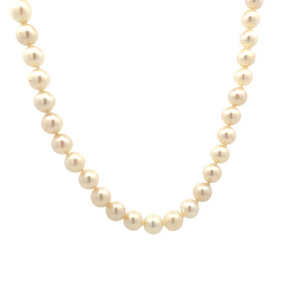 Estate - Akoya Pearl Necklace Flora Gems Decatur, IL