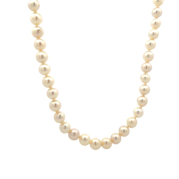 Estate - Akoya Pearl Necklace Image 3 Flora Gems Decatur, IL