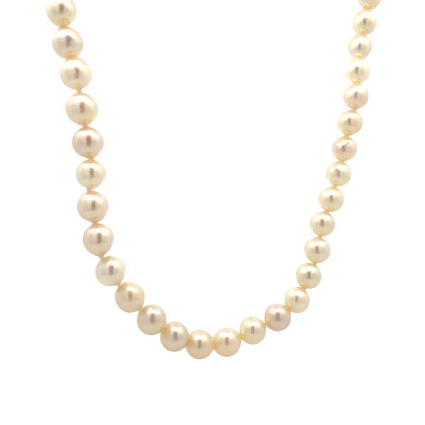 Estate - Akoya Pearl Necklace Flora Gems Decatur, IL