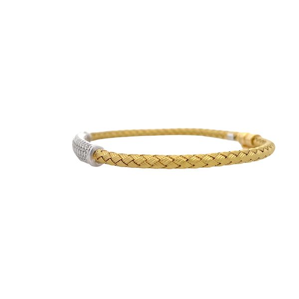 Estate - Simon G. Flexible Diamond Bracelet Image 2 Flora Gems Decatur, IL