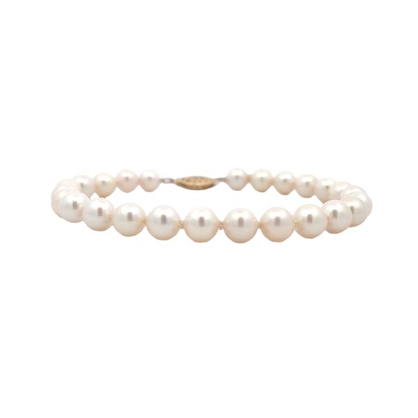 Estate - Pearl Bracelet Flora Gems Decatur, IL