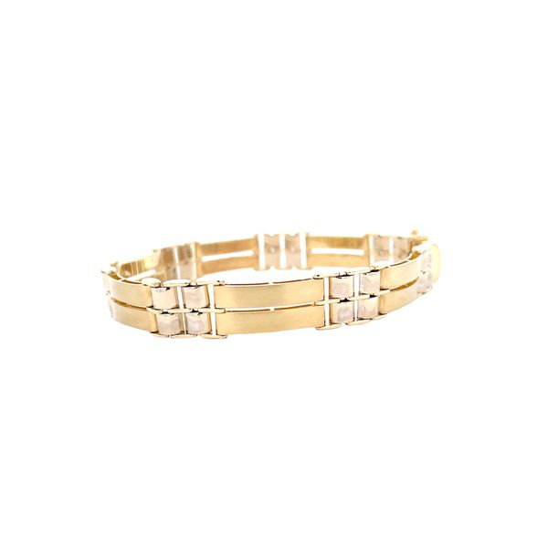 Estate: Fancy Link Bracelet Image 2 Flora Gems Decatur, IL