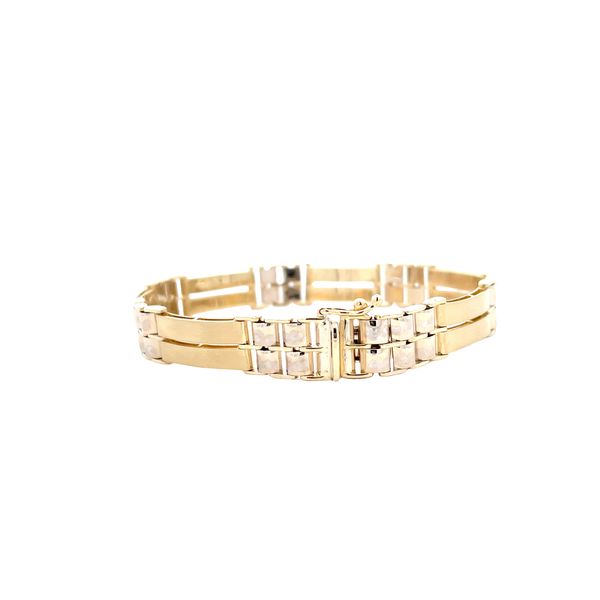 Estate: Fancy Link Bracelet Image 3 Flora Gems Decatur, IL