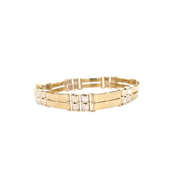 Estate: Fancy Link Bracelet Image 4 Flora Gems Decatur, IL