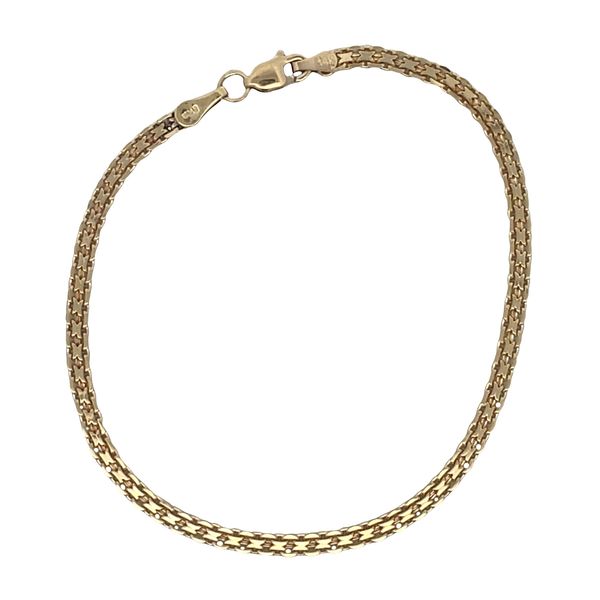 Estate - Yellow Gold Bracelet Flora Gems Decatur, IL