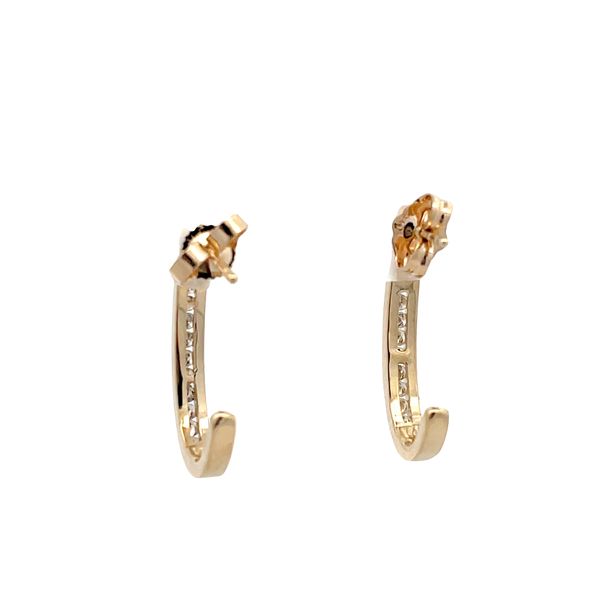 Estate - Diamond Earrings Image 3 Flora Gems Decatur, IL